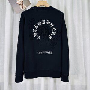 Chrome Hearts Black Long-Sleeved Sweatshirt